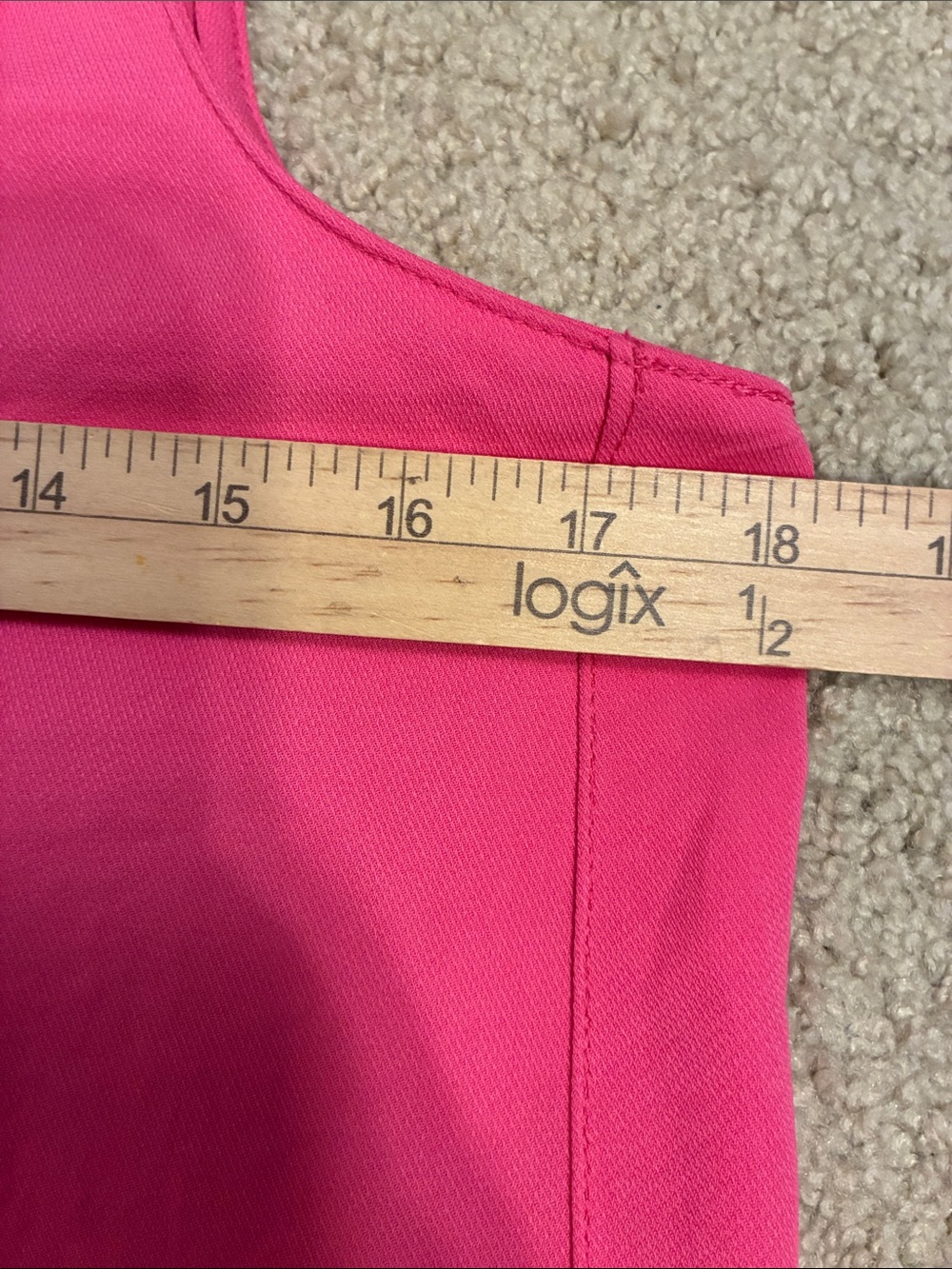 💕 Karmani Bright Pink Sleeveless Blouse Shell Blouse Small - Picture 4 of 6
